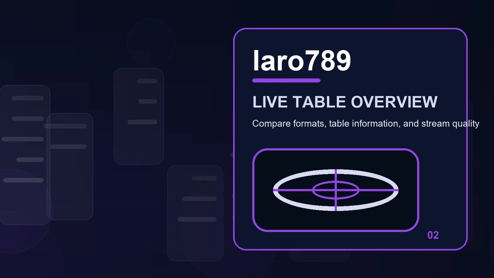 laro789 live casino full-width visual guide 2